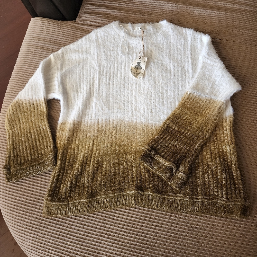Easle Dip Dye Mohair Sweater